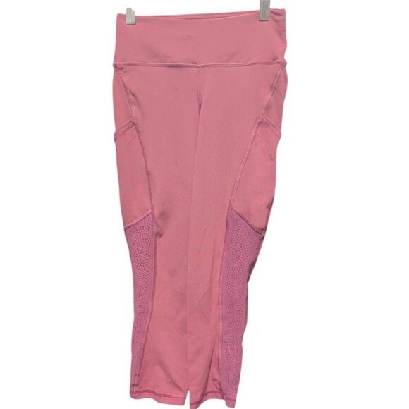 LULULEMON ATHLETICA Ready To Race Crop '21" Size 2 - Picture 5 of 6